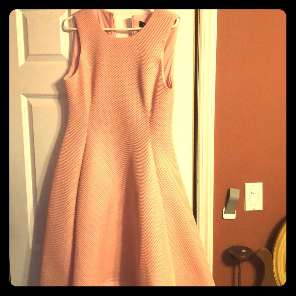 DKNY baby pink dress with pockets